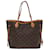 LOUIS VUITTON Neverfull MM Tote Brown Cloth  ref.1537638