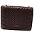 Borsa a mano Bulgari Serpenti Forever in pelle viola Porpora - vista 2