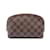 Borsa Pochette Tick Damier Ebene di Louis Vuitton Marrone Tela  ref.1537717