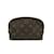 Louis Vuitton Pochette Tick Pouch Bag Brown Monogram Cloth  ref.1537796