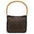 Louis Vuitton Monogram Looping MM Shoulder Bag Brown Patent leather  ref.1537842