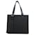 Borsa Tote Orizzontale con Fibbia Loewe Nero Pelle Panno  ref.1538297