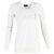 Emporio Armani T-Shirt aus weißer Baumwolle mit geprägtem Ja - Ansicht 4