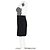 Vestido mini de viscosa negra con top de malla Diane Von Furstenberg Negro - vista 5