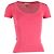 Camiseta de manga corta Burberry Bodycon en algodón rosa Castaño