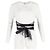 T-shirt avvolta RED Valentino in cotone bianco - vista 4