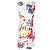 Abito Mini Stampato con Rouches in Cotone Multicolore Love Moschino - vista 3