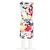 Abito Mini Stampato con Rouches in Cotone Multicolore Love Moschino - vista 4