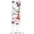 Abito Mini Stampato con Rouches in Cotone Multicolore Love Moschino - vista 6