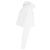 Helmut Lang cropped Hoodie mit besticktem Slogan aus weißer Baumwolle - Ansicht 2