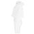Helmut Lang cropped Hoodie mit besticktem Slogan aus weißer Baumwolle - Ansicht 5