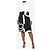 Purificacion Garcia Falda midi negra estampada en A - talla UK 14 Negro - vista 2