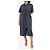 Autre Marque Schwarzer kurzärmeliger Jumpsuit mit weitem Bein - Größe L - Ansicht 4