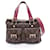 Bolsa de mão Monogram Manhattan Louis Vuitton Marrom Bordeaux Couro Plástico  ref.1539189