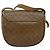 Céline Borsa a spalla in tela Macadam CELINE beige Auth bs16179 - vista 3