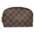 LOUIS VUITTON Damier Ebene Pochette Cosmetic PM Pouch N47516 LV Auth 84089  ref.1539274