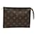 LOUIS VUITTON Monogram Poche Toilette 19 Pouch M47544 LV Auth yk13887 Cloth  ref.1539347