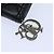 Lady Dior Canage Geldbörse aus schwarzem Lammleder Auth hk1418 - vue 12
