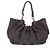 Borsa a spalla in denim trapuntato marrone Chanel - anni 2000 - vista 4