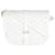 Goyard Lona Goyardine Blanca Belvedere II PM Blanco Lienzo  ref.1539506