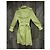 Trench Burberry Verde Chiaro in Nylon - vista 3