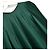 Haider Ackermann Haider Ackerman grünes Satin-Langarmkleid Dunkelgrün - Ansicht 4