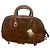 Borsa Dolce & Gabbana in suede con frange marrone Marrone chiaro