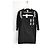 Falda lápiz adornada Pollini Vintage SS06 Negro - vista 9