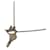 Louis Vuitton LV Initial Key Necklace Silvery Metal  ref.1539713