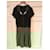 FENDI Dresses T.International L Wool Black  ref.1539812
