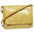 Louis Vuitton Thompson Cuir vernis Jaune  ref.1539998