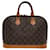 Louis Vuitton Alma Marrom Lona  ref.1540032