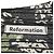 Abito midi con stampa floreale Baxley di Reformation in viscosa nera e verde - vista 4