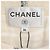 Timeless Chanel Midi Besticktes Kleid aus Creme-Tweed Weiß Roh - Ansicht 4