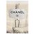 Timeless Chanel Midi Besticktes Kleid aus Creme-Tweed Weiß Roh - Ansicht 9
