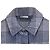 Reformation Karomuster Button-Down Jacke aus blauer Wolle - Ansicht 3