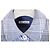 Reformation Karomuster Button-Down Jacke aus blauer Wolle - Ansicht 6