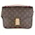 Pochette Metis en toile Monogram Louis Vuitton Marron  ref.1540208