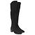 Stivali Tia sopra il ginocchio Stuart Weitzman in suede nero - vista 4