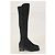 Stivali Tia sopra il ginocchio Stuart Weitzman in suede nero - vista 8