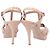 Sandali con piattaforma Tribute Saint Laurent Beige Marrone - vista 5