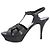 Sandali con piattaforma Tribute Saint Laurent neri Nero - vista 2