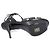 Sandali con piattaforma Tribute Saint Laurent neri Nero - vista 4