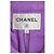 Chanel CC Knopf Jacke mit Vier Taschen aus lila Tweed - Ansicht 10
