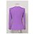 Chanel CC Knopf Jacke mit Vier Taschen aus lila Tweed - Ansicht 8