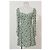 Vestido Mini Mochi con Estampado Floral Reformation en Viscosa Verde - vista 6