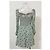 Vestido Mini Mochi con Estampado Floral Reformation en Viscosa Verde - vista 8
