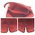 COACH Pouch in pelle di vitello Rosa - vista 6
