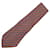 Hermès Wave Pattern Silk Tie 11.5cm Brown