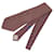 Hermès Wave Pattern Silk Tie 11.5cm Brown - view 2